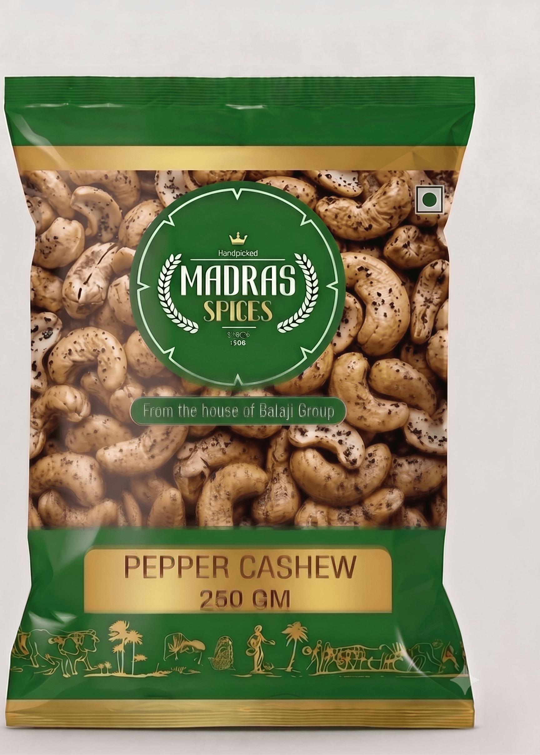 PEPPER CASHEW (250 GM)
