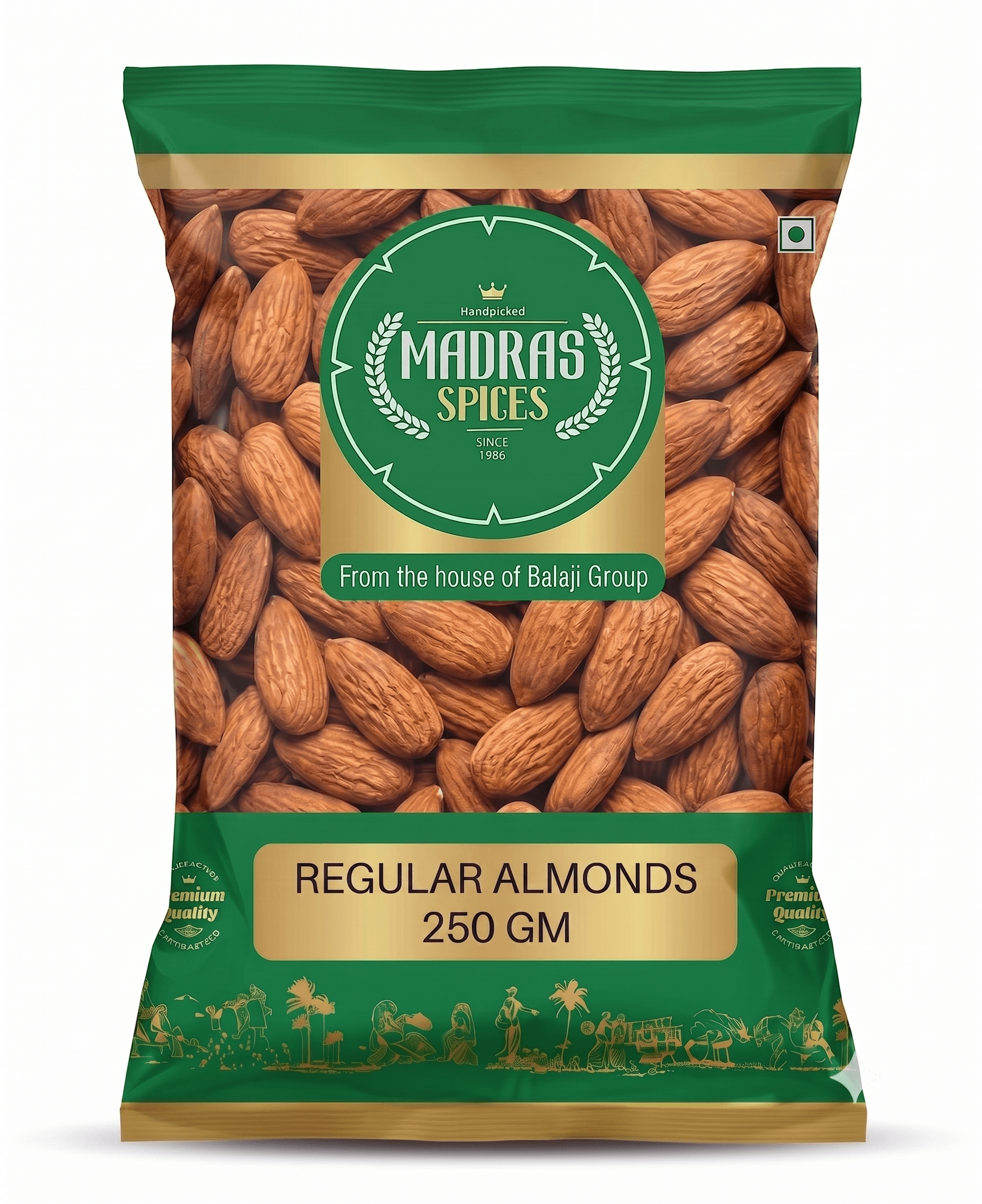 ALMOND REGULAR (250 GM)