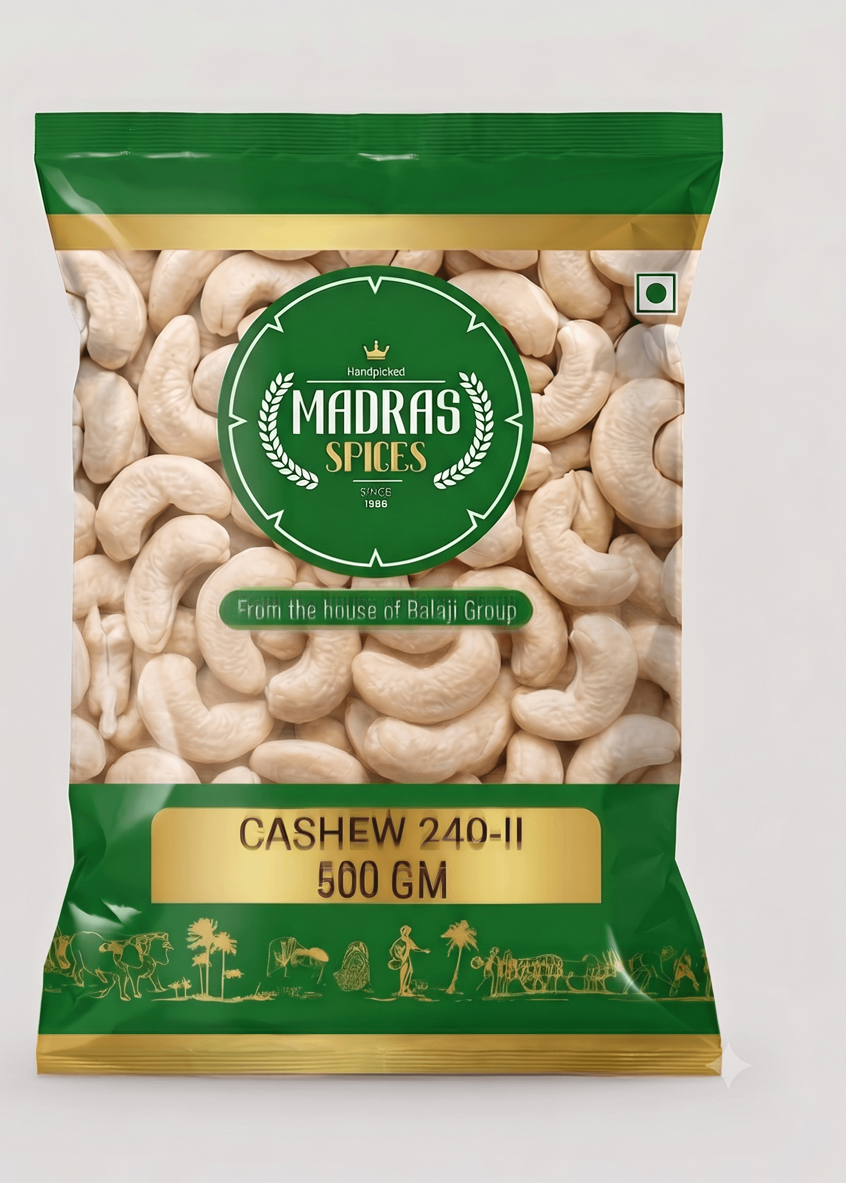 CASHEW 240-II 500 GM