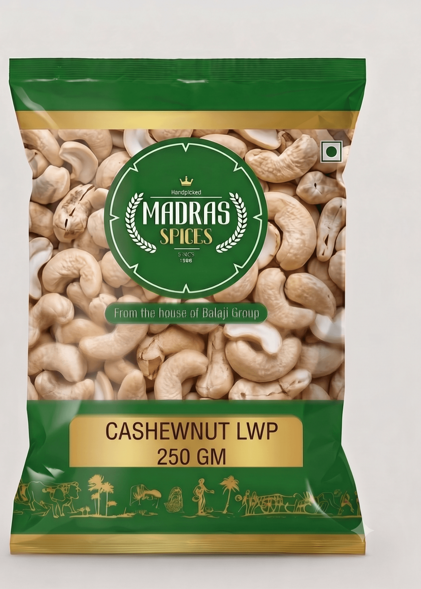 CASHEWNUT LWP (250 GM)