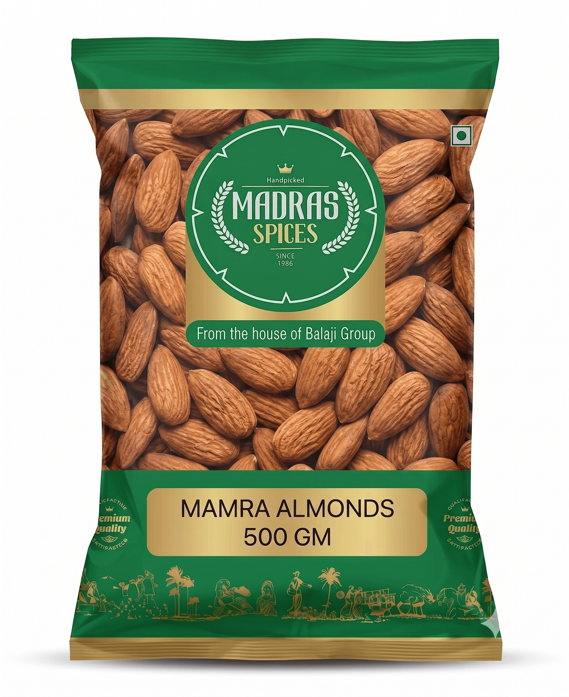 ALMOND MAMRA (250 GM)