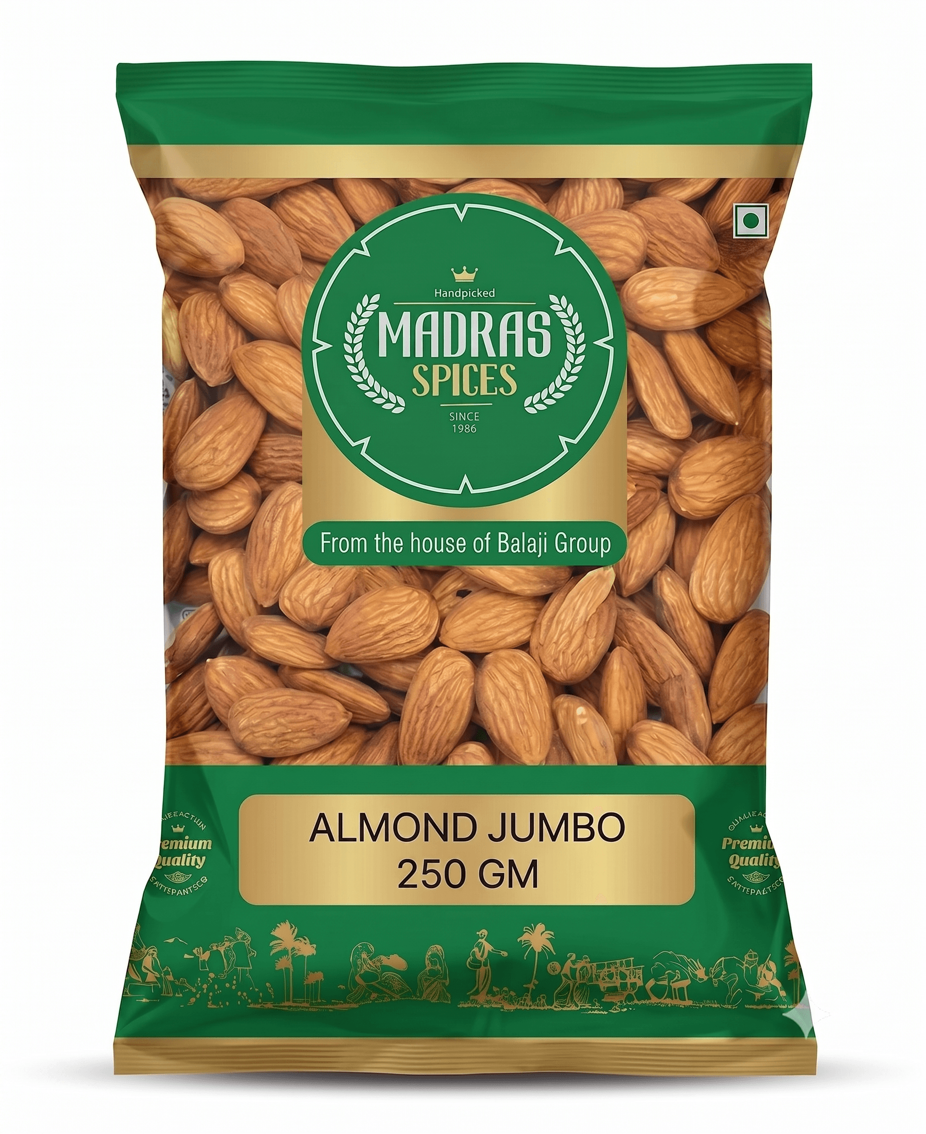 ALMOND JUMBO (250 GM)