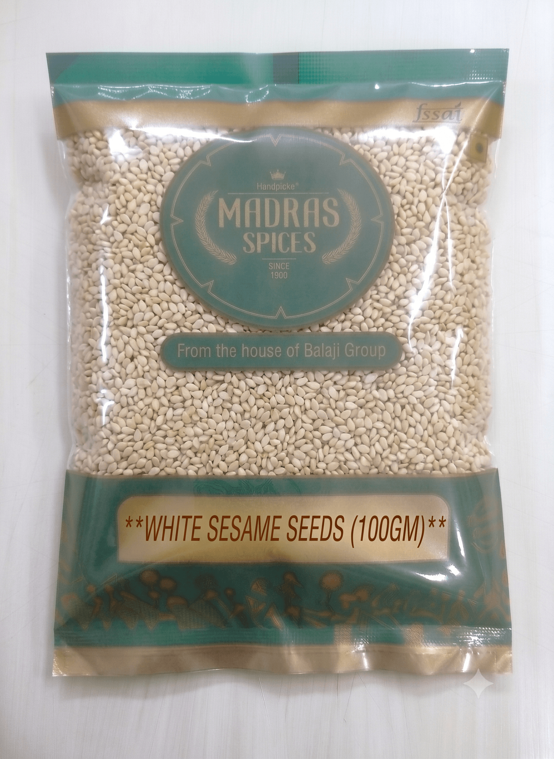 WHITE SESAME SEEDS 100GM